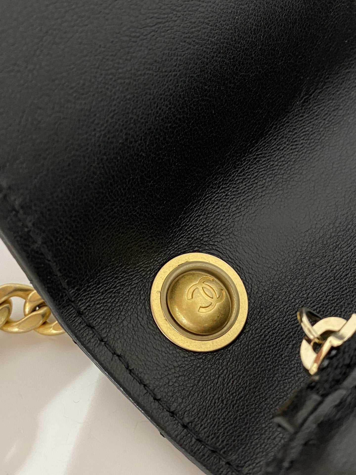 ChanelWallet With Strap Black For Women, Women’s Bags 6.7in/17cm