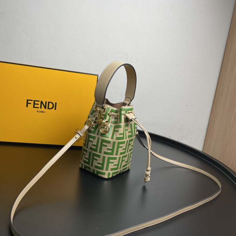 FI Mon Tresor Green Mini Bag For Woman 18cm/7in
