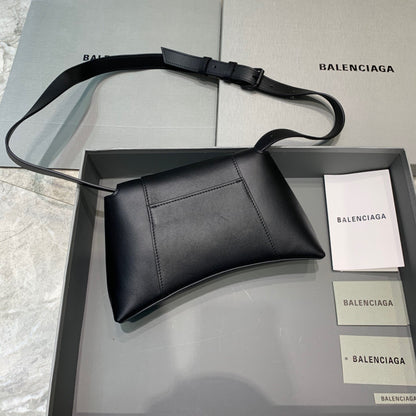 Balen Downtown XS Shoulder Bag In Black, For Women,  Bags 10in/25cm