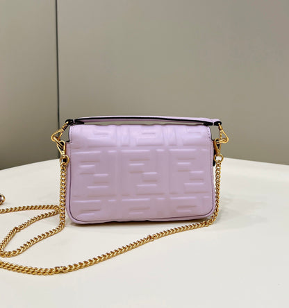 FI Baguette Purple For Women, Women&#8217;s Handbags, Shoulder And Crossbody Bags 7.5in/19cm FF 8BS017