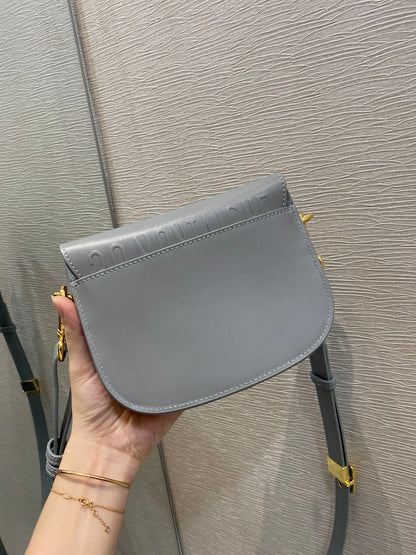 DI Mini Bobby Bag, Grey, For Women Women’s Handbags, Shoulder Bags, Crossbody Bags, 18cm CD M9317UMOL_M41G