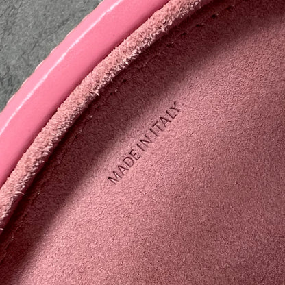 CE Oval Minaudiere Cuir Triomphe PiNike For Women 6in/11.5cm 