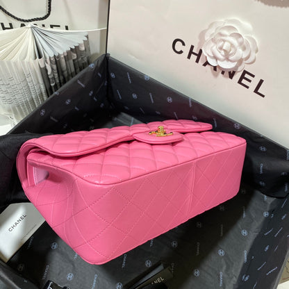 ChanelLarge Classic Handbag Gold Hardware PiNike For Women, Women’s Handbags, Shoulder Bags 11.8in/30cm