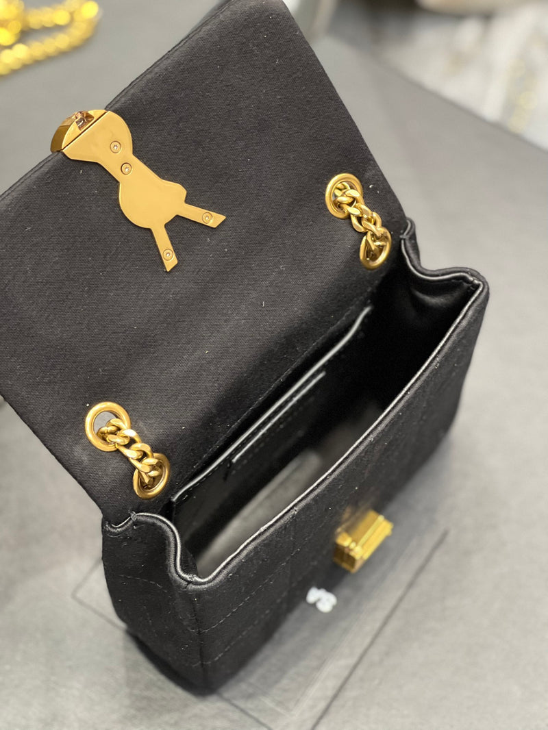 YSSL Jamie Mini Chain Bag Black For Women, Women&