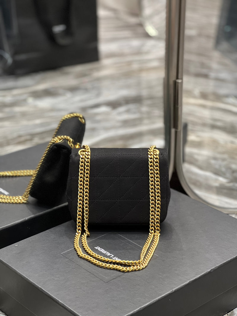 YSSL Jamie Mini Chain Bag Black For Women, Women&