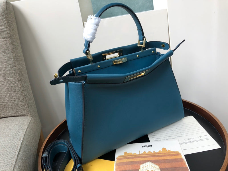 FI Handle Bag Blue For Woman 12.6in/32cm