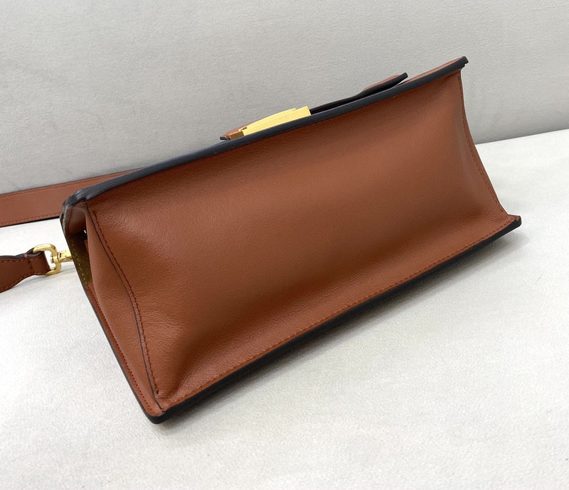 FI Kan U Small Brown Bag For Woman 25cm/9.5in
