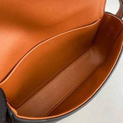 CE Triomphe Shoulder Bag In Triomphe Canvas Tan For Women 8in/20cm 194142CUZ.04LU