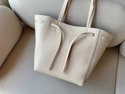 CE Small Cabas Phantom In Soft Grained Beige For Women 12in/31cm 