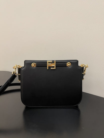 FI Touch Black Bag For Woman 19cm/7.5in
