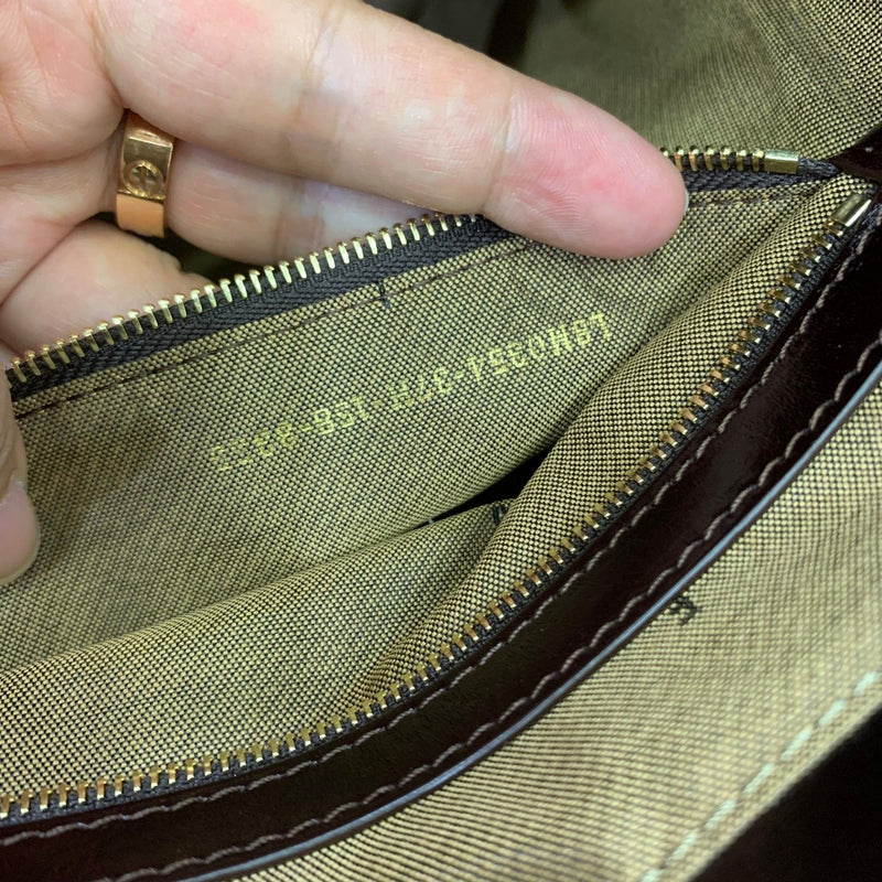 FI Medium Vintage Totebag Bag 13.8in/35cm Brown For Women FF