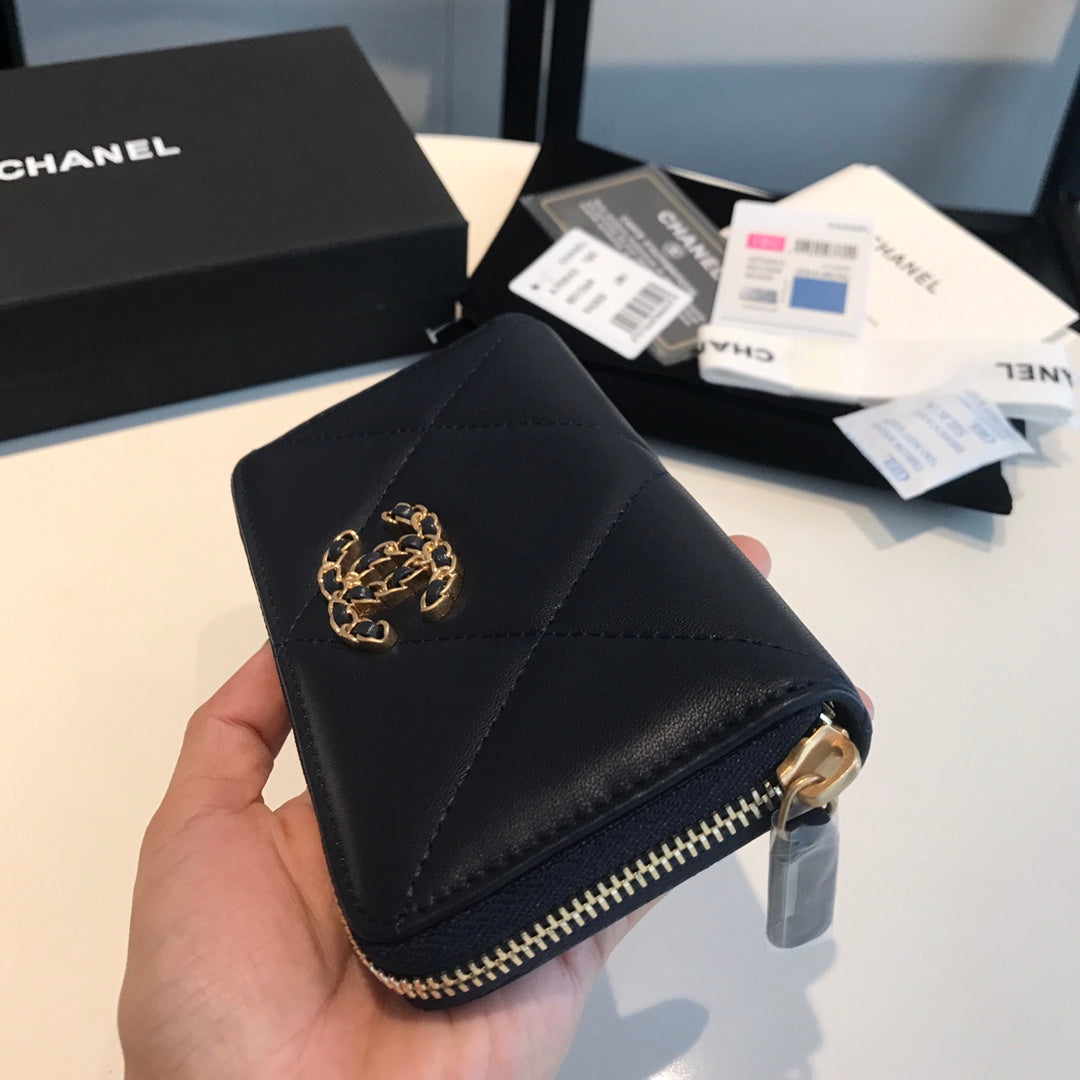 CHL RED BLACK WALLET 16.5CM