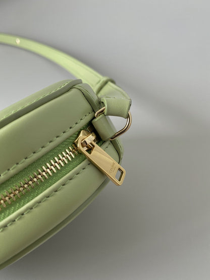 CE Crossbody Oval Purse Cuir Triomphe Mint Green For Women 6in/16cm