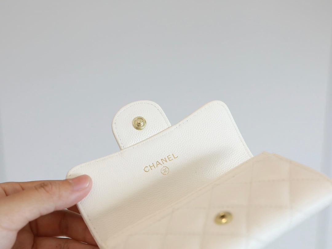 CHL CLASSIC CARD HOLDER WALLET WHITE AP0214