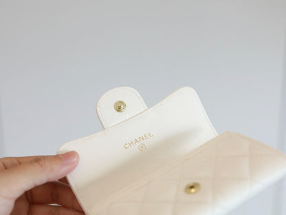 CHL CLASSIC CARD HOLDER WALLET WHITE AP0214