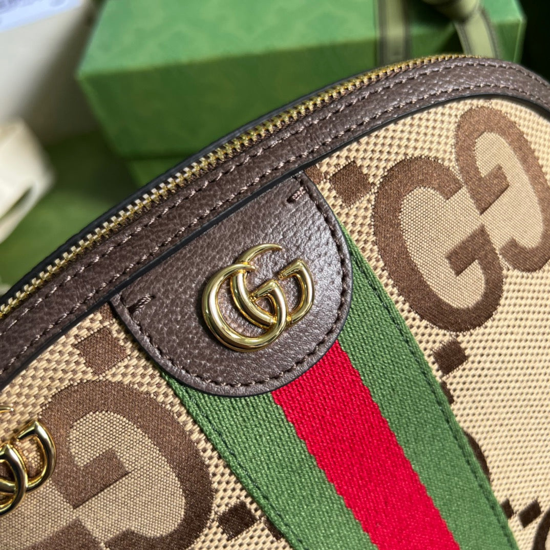 gg Ophidia Jumbo gg Small Shoulder Bag Brown For Women, Women&#8217;s Bags 9.3in/24cm gg ‎‎499621 UKMIG 2570