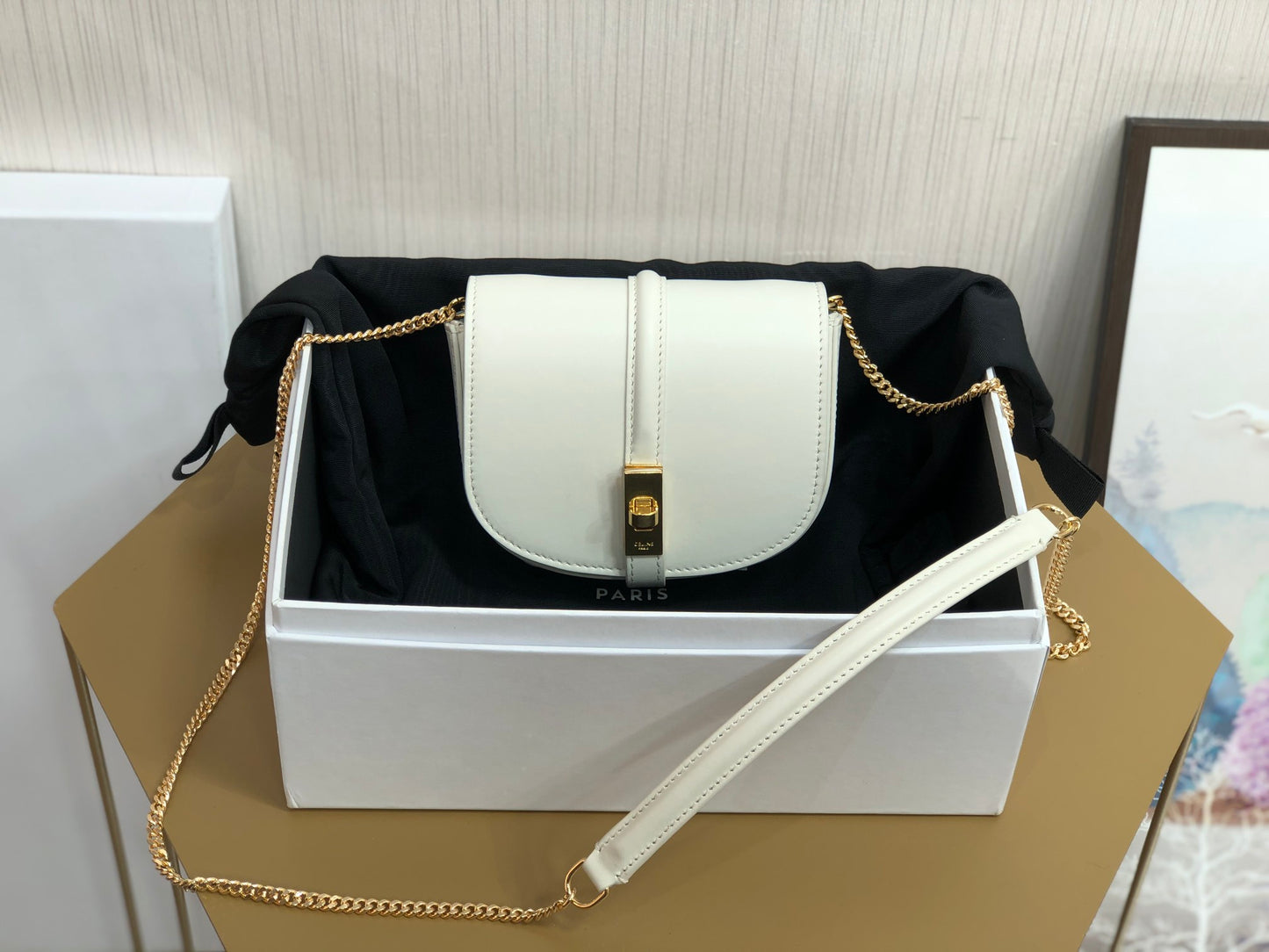 CE Small Bowling Bag White For Women 5.5in/14cm