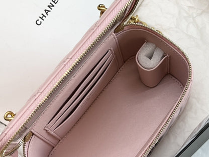 ChanelVanity With Chain Light PiNike For Women, Women’s Bags 6.2in/16cm