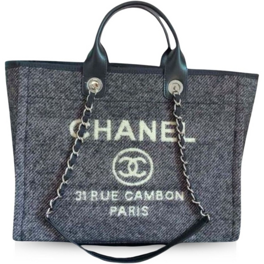CHL GREY LARGE SHOPPING TOTE BAG
