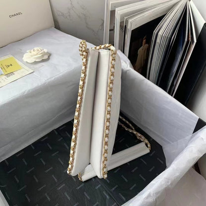 ChanelSmall Shopping Bag White For Women, Women’s Bags 9in/23cm