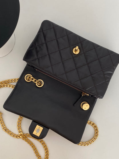 ChanelSmall Flap Bag Black For Women, Women’s Bags 8.7in/22cm