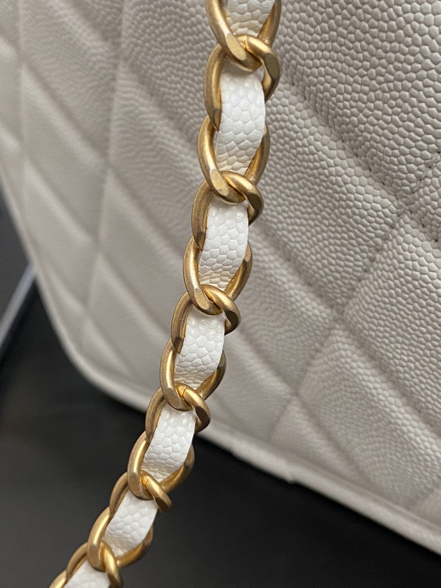 ChanelSmall Flap Bag With Top Handle White For Women, Women’s Bags 8.1in/20.5cm