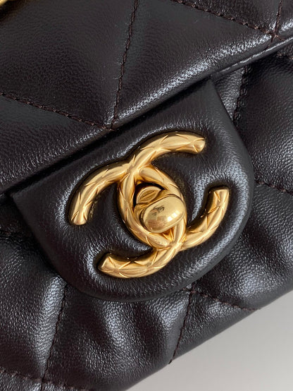 ChanelSmall Flap Bag Black For Women, Women’s Bags 8.7in/22cm