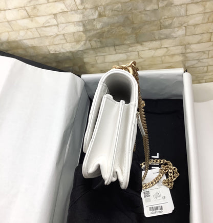 ChanelSpring And Summer 22C White For Women, Women’s Bags 6.1in/15.5cm