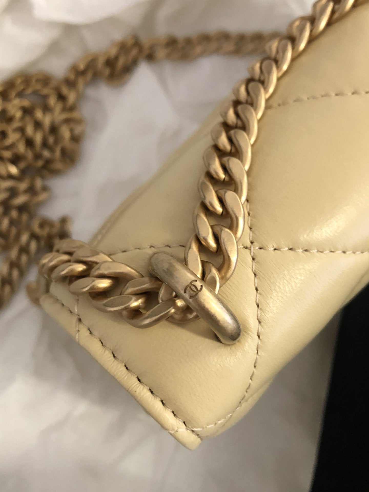 ChanelSpring And Summer 22C Yellow For Women, Women’s Bags 6.1in/15.5cm