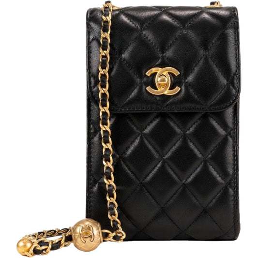 CHL SHOULDER BLACK BAG AP1448L