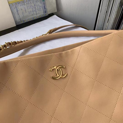 ChanelShopping Bags Beige For Women, Women&#8217;s Bags 13in/30.5cm