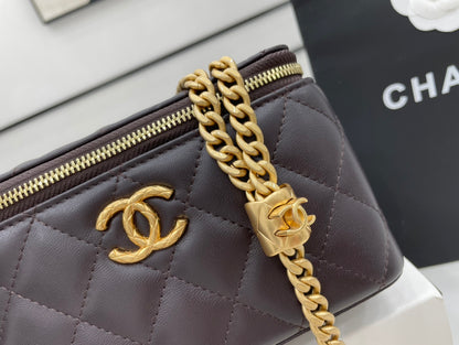 ChanelSmall Vanity Case Purple For Women, Women’s Bags 5.9in/15cm