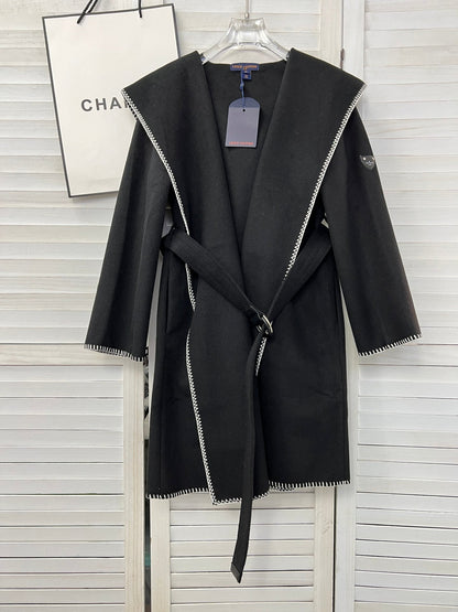 Designer LUV Wrap Coat 002