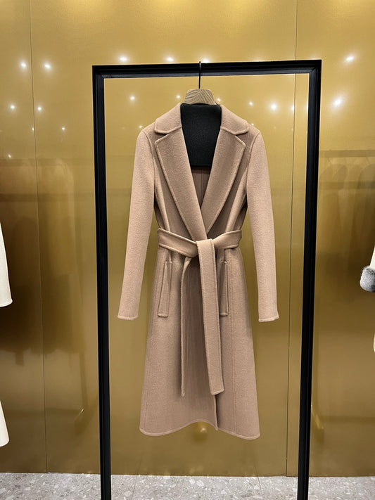 Designer Max  Wrap Coat 009