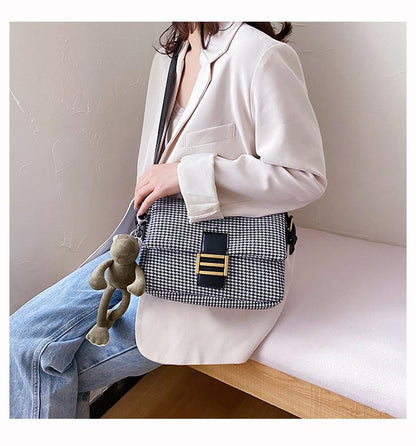 VL - 2021  Women Lattice Shoulder Crossbody Bag