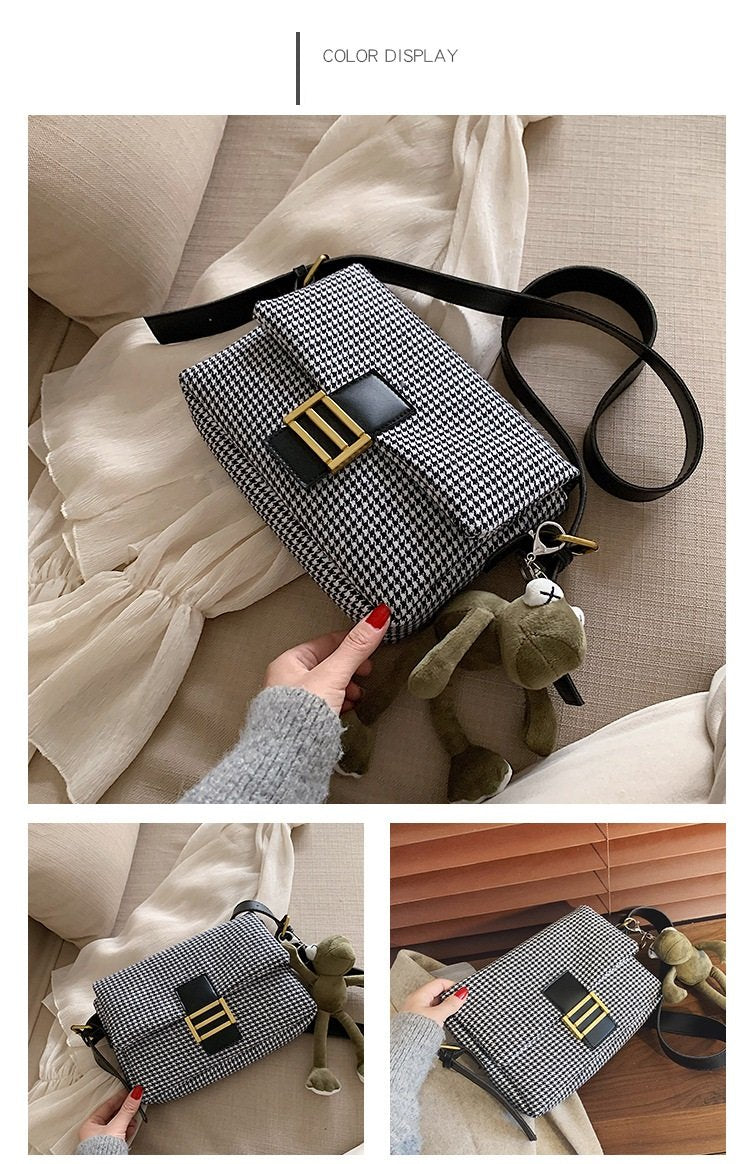 VL - 2021  Women Lattice Shoulder Crossbody Bag